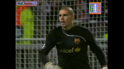 Olym. Lyonnais - Barcelona 1 - 0 (1 - 1, 24 2 2009).flv