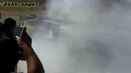 Challenger Vs. Charger burnout