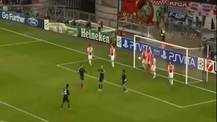 03.10.2012 Невероятни голове !! Аjax Vs Real Madrid 1-4