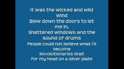 Coldplay - Viva La Vida - Lyrics!
