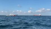 Товарен кораб потъна след сблъсък край Истанбул, 10 моряци са в неизвестност