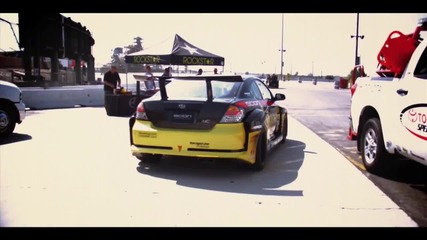 Drift - Rockstars Tanner Foust Drifts Irwindale 
