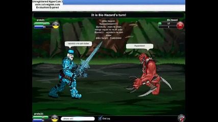 I kill the Bio Hazard
