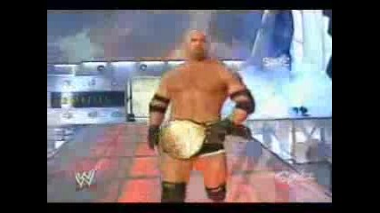 Wwe Evolution vs Goldberg part 1 of 2