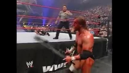 John Cena vs. Triple H vs. Edge - Backlash 2006 2 част