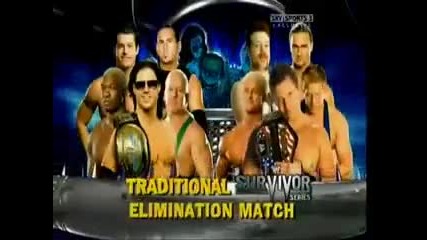 Team The Miz vs. Team John Morrison - Promo Survivor Series 2009 