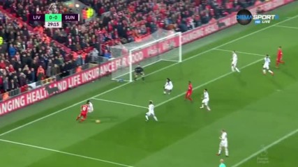 Ливърпул - Съндърланд 0:0 /първо полувреме/