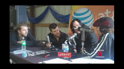 Lazerfest 2010 - Three Days Grace Interview 