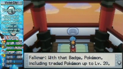 Pokemon Soul Silver Part 7 - Falkner