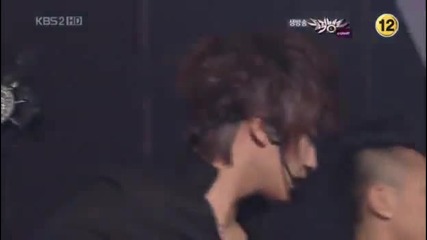 *hq* ss501 - Love Ya + Let Me Be The One @ Music Bank [04.06.10]