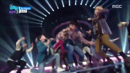 151219 B.a.p - Be Happy @ Music Core