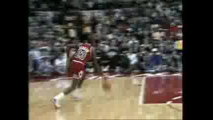 Michael Jordan Vs Dominique Wilkins Nba Slam Dunk 