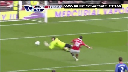 Man Utd 2 1 Chelsea Chicharito Goal