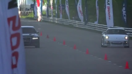 Audi Rs6 Gorilla Racing vs Cls 63 Amg vs Gallardo Tt Total Race vs 911 Turbo