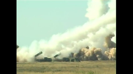 Стрелба с руски ракетни комплекси Искандер-м, Точка-у и Рсзо Смерч