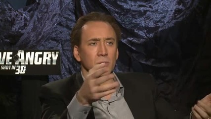 Nicolas Cage and Amber Heard on Driving Angry 3d 
