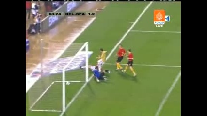 15.10 Белгия - Испания 1:2 Давид Виля победен гол