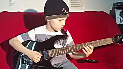 Dustin Tomsen 9 years old covers Gary Moore the Loner