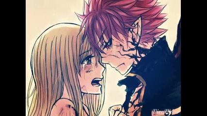 Natsu and Lucy(nalu love)break Out-fairy Tail op18