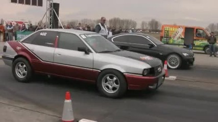 Audi 90 Quattro Turbo Vs. Bmw E92
