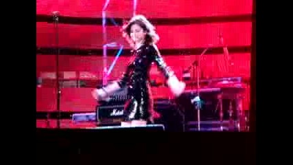 Selena Gomez singing Bidi Bidi Bom Bom the Houston Rodeo 2010 