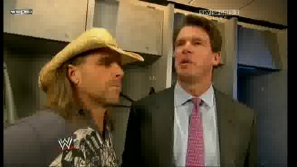 Raw.02/09/09 Jbl & Shawn Michaels (backstage)