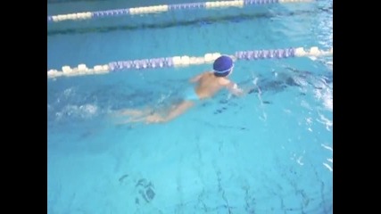 Marti swimming June 2010 
