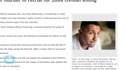 Marine Guilty of Murder in Retrial for 2006 Civilian Killing