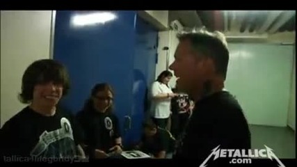 Metallica - Meet And Greet - Lisbon [may 18, 2010]