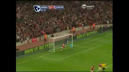 Arsenal - Everton 3:1 Nasri Goal!