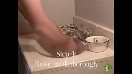 6 Степени на миене на ръце 