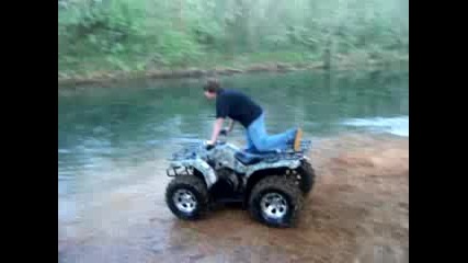 Big Atv Water Wheelies