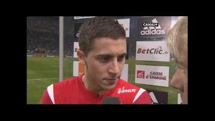 Marseille 0-1 Lille ( E. Hazard )