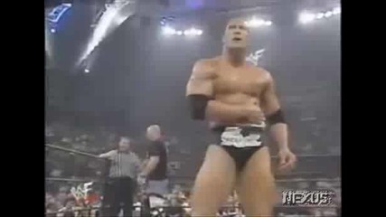 The Rock vs. Scott Hall - Smackdown 07.03.02 [ High Quality ]