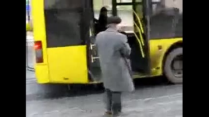 Как се спира бус в Русия