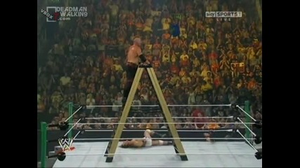 Kane wins the Money in the bank ladder match 2010 
