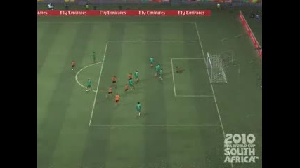 Fifa 2010 South Africa - Холандия Камерун 