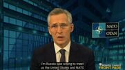 Belgium: Stoltenberg says NATO forces can be deployed in days if Russia invades Ukraine