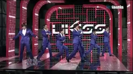 U - Kiss - Shut Up! ~ Inkigayo (oct. 17.10) 