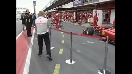 Mclaren Mercedes се смеят на Ferrari 