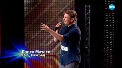 Павел Матеев си спечели 4 пъти"ДА" от Криско- X Factor кастинг (01.10.2017)