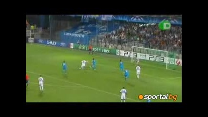 25.8.2010 Оксер - Зенит 2 - 0 Шампионска Лига плейофи