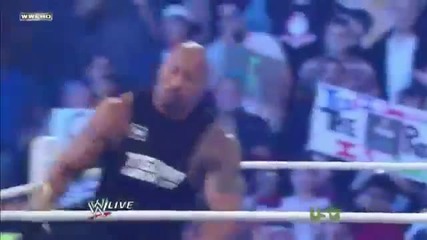 The Rock Bottom on Mick Foley