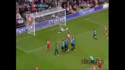 Liverpool 5 0 Aston Villa Gerrard 4 goal