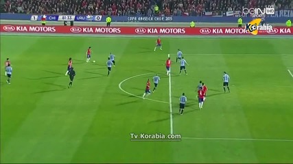 Чили 1:0 Уругвай, Копа Америка [24.06.2015]
