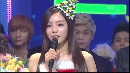 Today `s Winner is - Iu @ Inkigayo (25.12.2011)