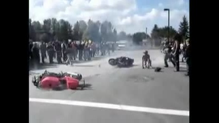 Няколко катастрофи с мотори 