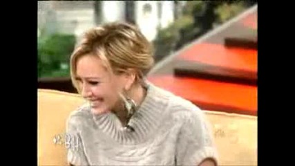 Hilary Duff In The Bonnie Hunt Show 10.02.09