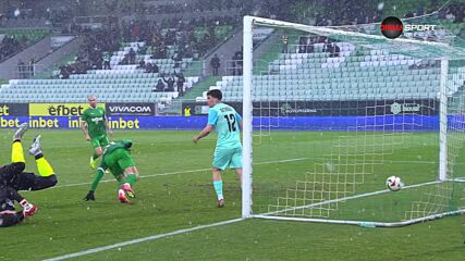 Goal by Ludogorets Razgrad PFK