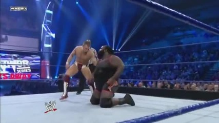 On-knees Kicks combo - Daniel Bryan